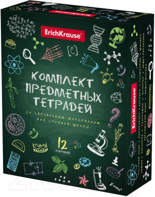 Набор тетрадей Erich Krause К доске! / 44893 (12шт)