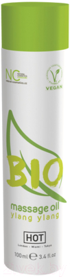 Эротическое массажное масло HOT Bio Massage Oil Ylang Ylang / 44150 (100мл)