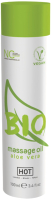 Эротическое массажное масло HOT Bio Massage Oil Aloe Vera / 44152 (100мл) - 