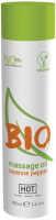 Эротическое массажное масло HOT Bio Massage Oil Cayenne Pepper / 44153 (100мл) - 