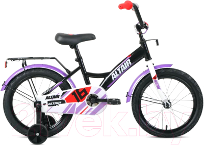 Детский велосипед Forward Altair Kids 16 2021 / 1BKT1K1C1002 (черный/белый)