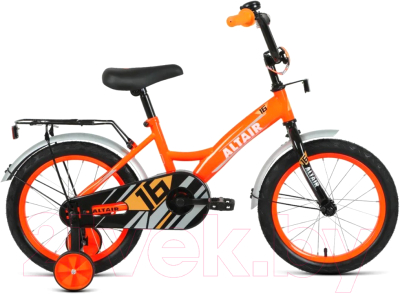 Детский велосипед Forward Altair Kids 16 2021 / 1BKT1K1C1005 (ярко-оранжевый/белый)