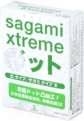 Презервативы Sagami Xtreme Type-E №3 / 718/1