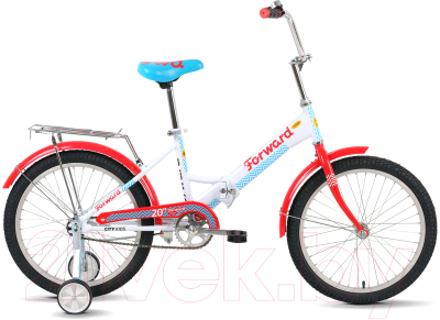 Детский велосипед Forward Timba 20 2021 / 1BKW1C201003 (13, белый)