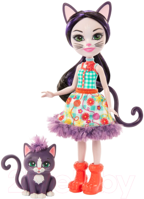 

Кукла с аксессуарами Mattel, Enchantimals с питомцем / GJX40