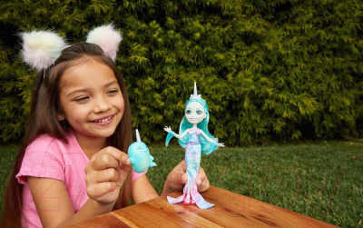 Кукла с аксессуарами Mattel Enchantimals с питомцем / GJX41