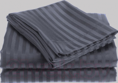Комплект постельного белья Файбертек КПБ.44.С (сатин серый)