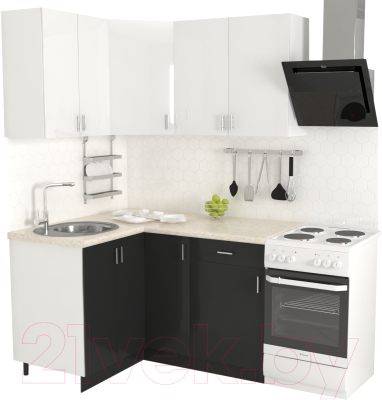 

Готовая кухня Хоум Лайн, Кристалл 1.2x1.4