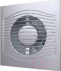 Вентилятор накладной ERA D 100 / Slim 5C (серый металлик)