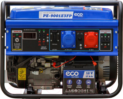Бензиновый генератор Eco PE-9001E3FP