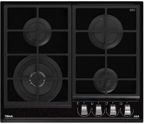 Газовая варочная панель Teka GZC 64320 XBN / 112570042 (черный)