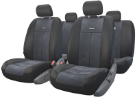 Комплект чехлов для сидений Autoprofi TT-902V BK/BK - 
