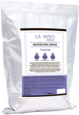 Маска для лица альгинатная La Miso Моделирующая с пептидами (1кг)