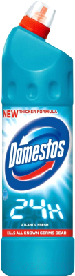 Чистящее средство для унитаза Domestos Atlantic Fresh с дезинфицирующим эффектом (1.25л)
