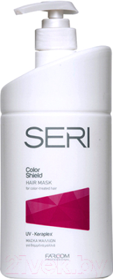 Маска для волос Farcom Professional Seri Color Shield для окрашенных волос (1л)