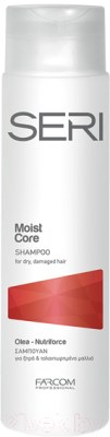 Шампунь для волос Farcom Professional Seri Moist Core для сухих и поврежденных волос (300мл)