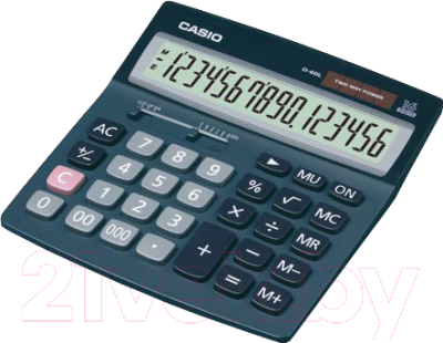 Калькулятор Casio D-60L-S-GH