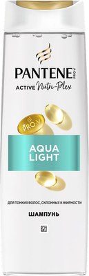 Шампунь для волос PANTENE Aqua Light (400мл) - 