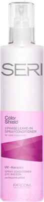 Спрей для укладки волос Farcom Professional Seri Color Shield двухфазный для окрашенных волос (300мл)