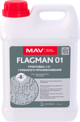 Грунтовки MAV Flagman ВД-АК-01
