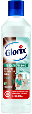 Чистящее средство для пола Glorix Нежная забота (1л)