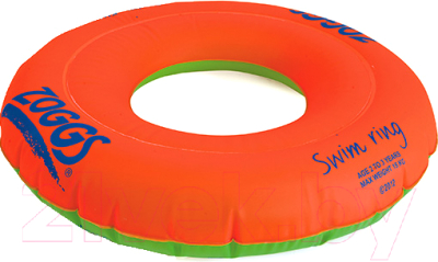 Надувной круг ZoggS Swim Ring / 301211 (р-р 03- 06Y, оранжевый/зеленый)