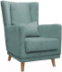Кресло мягкое Комфорт-S Интерьерное  (Aqua Blue) - 