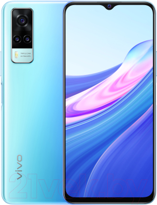 Смартфон Vivo Y31 4Gb/128Gb (голубой океан)