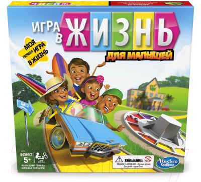 Настольная игра Mattel Игра в жизнь Джуниор / E6678121