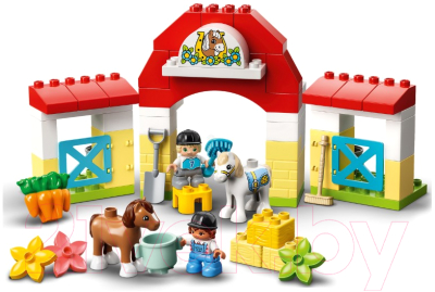 Конструктор Lego Duplo Конюшня для лошади и пони / 10951