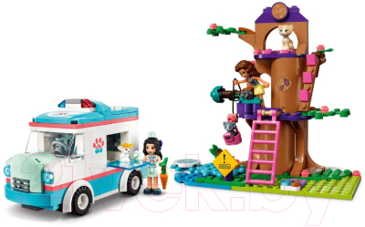 Конструктор Lego Friends Машина скорой ветеринарной помощи / 41445