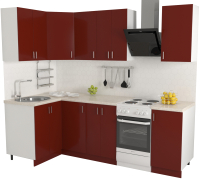 

Готовая кухня Хоум Лайн, Кристалл 1.2x1.9