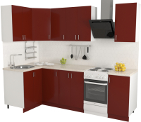 

Готовая кухня Хоум Лайн, Кристалл 1.2x2.0