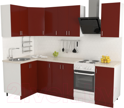 

Готовая кухня Хоум Лайн, Кристалл 1.2x2.0
