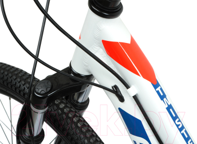 Велосипед Forward Twister 24 2.2 2021 / RBKW1J347028 (12, белый/красный)