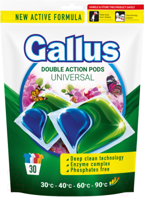 

Капсулы для стирки Gallus, Universal