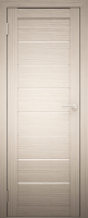 Дверь межкомнатная Юни Амати 01 40x200 (дуб беленый/стекло белое) - 