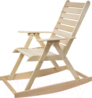 Кресло-качалка для бани Парилочка 1600x600x1400