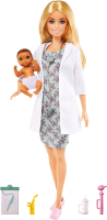 

Набор кукол Mattel, Barbie доктор педиатр с малышом пациентом / GVK03