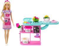 

Кукла с аксессуарами Mattel, Barbie Флорист с цветочным магазином / GTN58