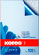 Бумага копировальная Kores 1200 / 78478.02 (100л, синий) - 