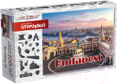 Пазл Нескучные игры Будапешт Citypuzzles / 8290