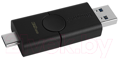 Usb flash накопитель Kingston DataTraveler Duo USB 3.2 Gen1 + Type-C 32GB (DTDE/32GB)