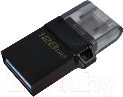 Usb flash накопитель Kingston DT MicroDuo 3 Gen2 + microUSB 128GB (DTDUO3G2/128GB)