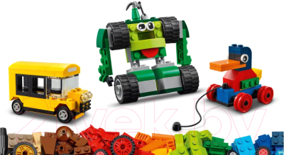 Конструктор Lego Classic Кубики и колеса / 11014