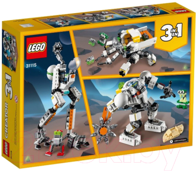 Конструктор Lego Creator Космический робот для горных работ / 31115