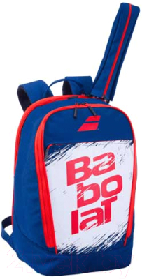 Рюкзак для бадминтона Babolat Backpack Classic Club / 757011-328 (темно-синий/белый)