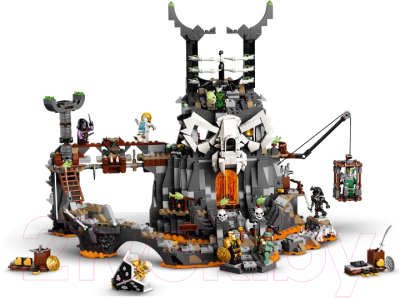 Конструктор Lego Ninjago Подземелье Колдуна-Скелета / 71722