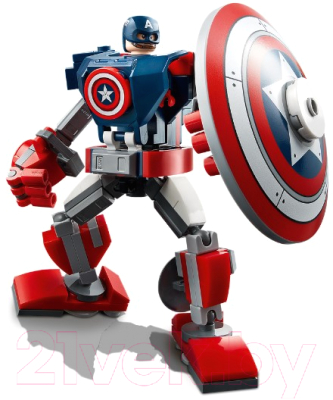 Конструктор Lego Super Heroes Капитан Америка: Робот / 76168