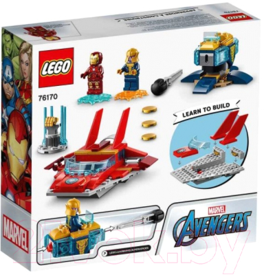 Конструктор Lego Super Heroes Железный Человек против Таноса / 76170